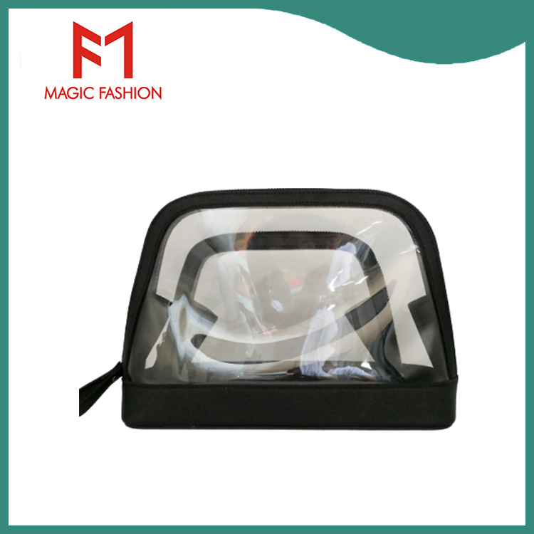 Clear PVC Toiletry Bag Set Travel Organizer Beauty Case